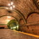 Ilustración para el artículo titulado Arquitectura bajo tierra del pasado: las estaciones de metro fantasma